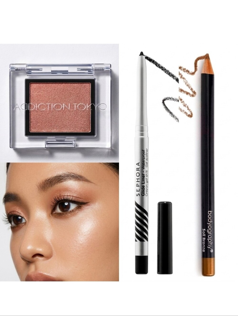 Addiction TOKYO, Sephora Eyshadow, Eyeliner Lot